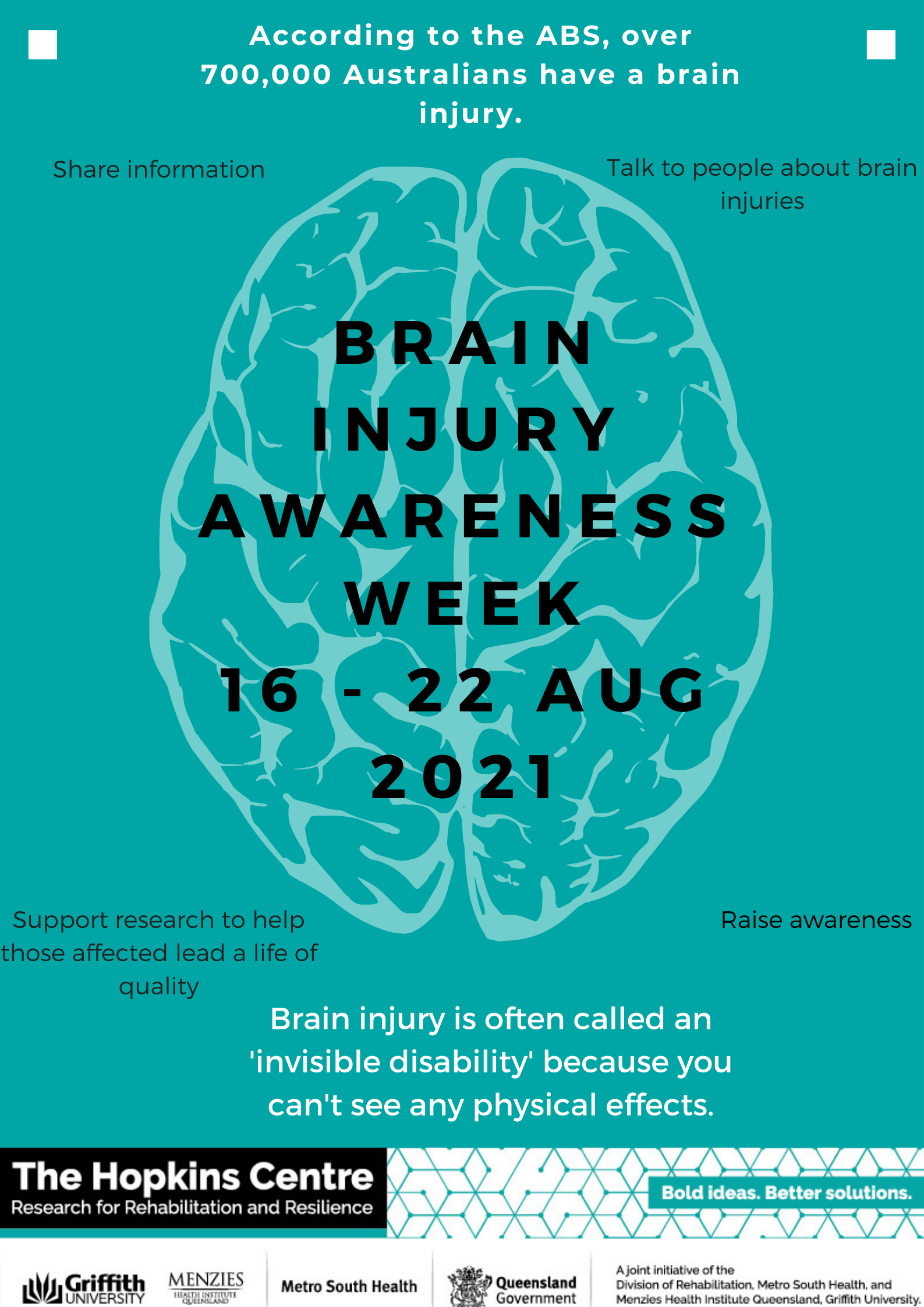 Brain Injury Awareness Week Hopkins Centre